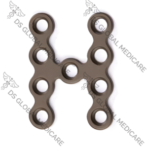 H Shape with Gap, Pure Titanium