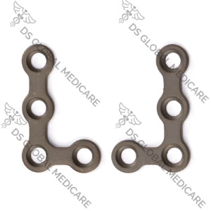 L-Plate Small 90°, Pure Titanium